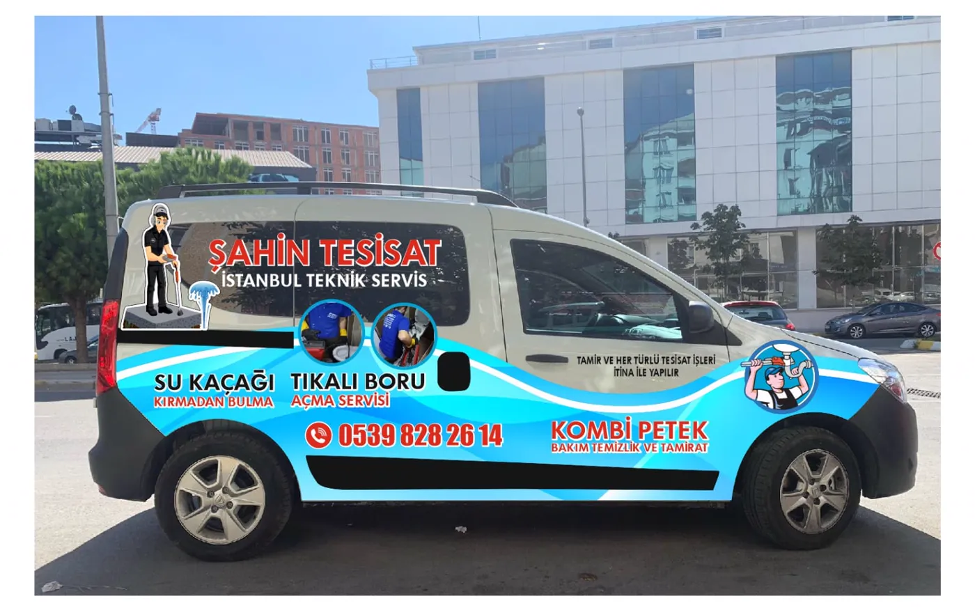 Şahin Tesisat servis aracı – Beylikdüzü